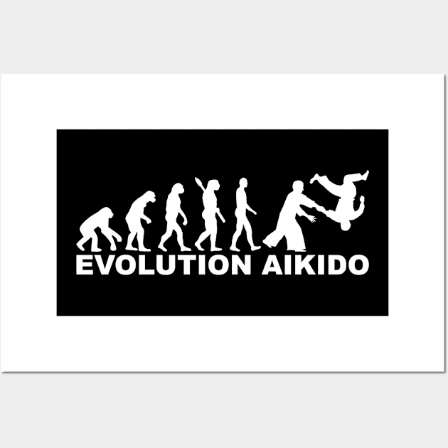 Aikido evolution Wall Art by Designzz